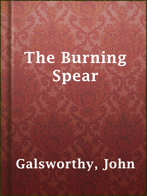 Title details for The Burning Spear by John Galsworthy - Available